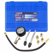 Индикатор компрессии бензинового двигателя Profi 8пр.(0-21Bar, М10, М12, М14, М18 + 2 жестких прижим...Forsage F-908G1