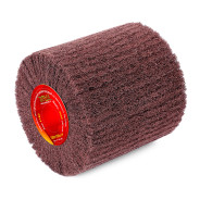 Барабан шлифовальный лепестковый из нетканого полотна 100х100х19 (ступица со шлицами) Fine (#180)  ...MESSER 11-56-180