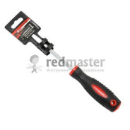 Отвертка шлицевая магнитная "Profi" S2 6.5х100мм  FORCEKRAFT FK-70165100