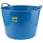 Ведро гибкое сверхпрочное, 28 л, синее  Сибртех 67523