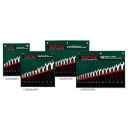 Набор ключей комбинированных 8-24 мм 15° Pro-Line 10 шт в сумке (цвет: зелёный)  ...Toptul GRAW1001