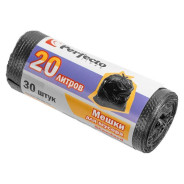 Мешки для мусора Standard, 20 л, 30 шт., черные (Размер: 50 х 40 см (7 мкм). для проф. использования...PERFECTO LINEA 46-105703