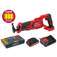 Аккумуляторная сабельная пила, 18В, 1АКБ 2,0 А/ч, ход 22мм,  CSR 1118 E ALL1 МЕГА АКЦИЯ   ...WORTEX 329282