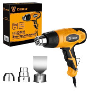 Фен строительный (термовоздуходувка) 2200Вт, 350-600°C, DEKO HG2200W...Deko 063-4200