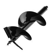 Шнек для грунта ER-300, диаметр 300мм, длина 800мм, соединение 20мм, съёмный нож  ...DENZEL 56010