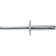 Заклепка вытяжная с увеличенным полем 4.8х21х16 мм сталь/сталь, цинк (250 шт в карт. уп.)  ...STARFIX SMC3-60471-250