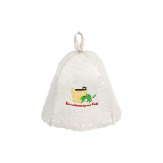 Шапка  для бани "Наша баня - лучше всех" из войлока  ...HOT POT 41165