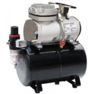 Миникомпрессор безмасляный (ресивер 3 л., 23 л/мин, 3-4 bar)  Rotake RT-089