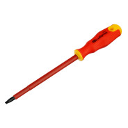 Отвертка диэлектрическая SL6.5 х 150 mm, до 1000 В, двухкомпонентная рукоятка  ...Сибртех 12935
