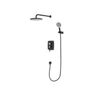 Душевая система (Lt) D35, серия Lotus черный, (Встраиваемый, Излива нет) a-five ...A-five A5-0657