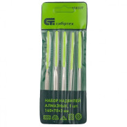 Набор надфилей алмазных, 140х70х3, 5 шт.  Сибртех 158337