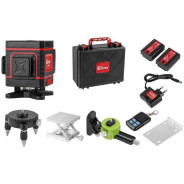 Нивелир лазерный LL 0330-1 в кор. (проекция: крест. 3 плоскости 360°. до 25 м (без приемника). +/- 0...WORTEX 323144