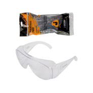 Очки открытые J-Vision прозрачные (с боковой защитой)  JETA SAFETY JSG-4411