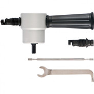 Насадка на дрель для резки листового металла до 1.8 мм металлический кейс  ...Сибртех 78303