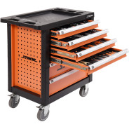 Тележка инструментальная с инструментом (302 пр.)  STHOR 58550