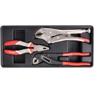 Набор клещей в футляре (3шт)  YATO YT-55463