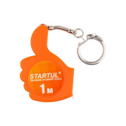 Рулетка-брелок 1м,  STARTUL ST3010-01