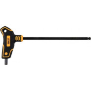 Ключ c T-образной ручкой с шариком HEX 8.0 мм. 200х18х95 мм.  VOREL 56627