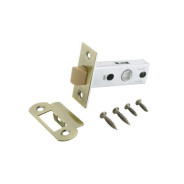 Защелка врезная межк. L45-8-P AB ст.бронза пластик 25мм АЛЛЮР АРТ  ...УЗК 12327