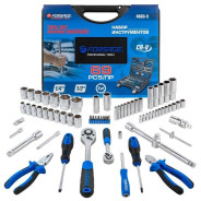 Набор инструментов 69пр., 1/4", 1/2", (6гр.)  Forsage F-4603-5