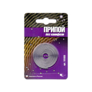 Припой ПОС 61 проволока, спираль ф1.5mm в блистере  Векта 191003