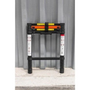 Лестница телескопическая алюминиевая односекционная (1.4м,5ступенек, max нагрузка 150кг)  ...Rock FORCE RF-UP140