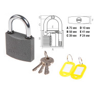 Замок навесной 75mm STANDART  STARTUL ST9084-75