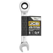 Ключ трещоточный короткий 8мм - JCB JCB-757S08