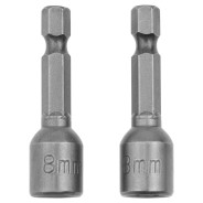 Биты с торцевыми головками 8x45 mm, 2 шт.  Matrix 11569