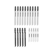 Набор пилок для лобзика по дереву и металлу DEKO JSB20 (20 шт)Deko 063-4345