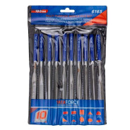 Набор надфилей разнопрофильных 180мм, 10пр.  YATAFORCE YF-6165