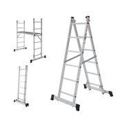 Лестница-помост алюм. 80см, 6 ступ., 11.6кг, NV1415 (до 150кг)  Новая Высота 1415206