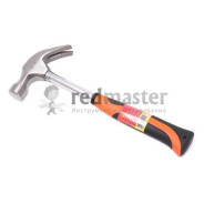 Молоток-гвоздодер 454гр. с прорезиненной рукояткой (L-315мм)  ...KINGTUL KT-01006-16