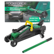 Домкрат подкатной гидравлический 2т (h min 125мм, h max 380мм)  Rock FORCE RF-TH22254