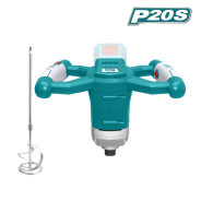 Миксер 20В, 650об/мин, М14, БЕЗ АКБ И ЗУ,  TOTAL TMXLI2001