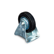 Колесо неповоротное резина FC 46 100 мм (N)  TOR 1024171