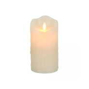 Свеча светодиодная с пультом, 7.5х15 см, воск, без батарейки  ...VEGAS 55185