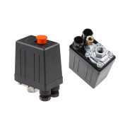 Прессостат одноходовой для компрессора, резьба - 1/4" - 1шт, давление ВКЛ - 6бар, ОТКЛ - 8бар, ...ECO AES-114P