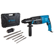Перфоратор  BH 2802 в чем. (850Вт, 3.2Дж, 4 реж., патрон SDS-plus, БЗП в комплекте, вес 3.4кг)  ...BULL 329082