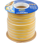 Уплотнитель для окон и дверей тип Р 9х5.5mm/100м (белый)  VOREL 76756