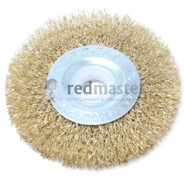 Кордщетка дисковая латунная для УШМ 150мм, в блистере  Forsage F-BWF006