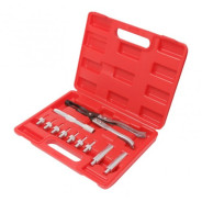 Набор инструментов для обслуживания клапанов ДВС 11пр., (направляющие - 5, 5.5, 6, 6.5, 7, 8мм, 3/8&...Forsage F-911G2