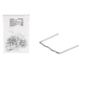 Скоба волнообразная 0.8 mm  для WG 7001, WG 7002 100 шт.  WORTEX 323333
