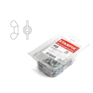 Гайка М4 барашковая, цинк, DIN 315, 10 шт,  STARFIX SMZ1-15682-10