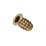 Гайка-футорка мебельная М6х10х13 (20 шт в зип-локе)  STARFIX SMZ1-21440-20