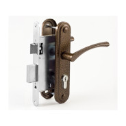 Замок врезной Омега ЗВ7 (бронза)  ЗЕНИТ 00-00000589