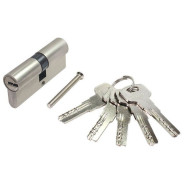 Евроцилиндр Стандарт Z.F.70-5K (30х10х30) SN (перф.ключ, 5ключей)  ...УЗК 12223
