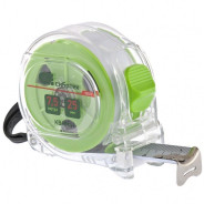 Рулетка Кварц, прозрачный корпус, амортизатор, 7.5 м х 25 мм  ...Сибртех 32523