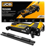 Домкрат подкатной гидравлический 3т (h min 100мм, h max 535мм)  JCB JCB-T83508 (D)