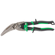 Ножницы по металлу"PIRANHA", 270мм,прямой и правый проходной рез, сталь-СrMo, двухкомп.рук...Gross 78333